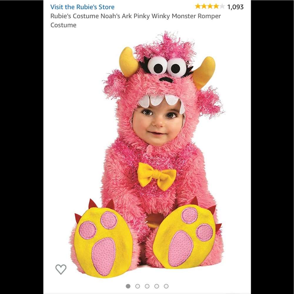 Girls Monster Halloween Costume
